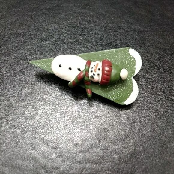 *Sale* Vintage Snowman pin - Picture 2 of 6